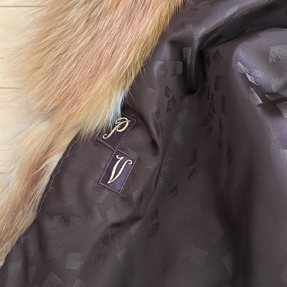 Genuine Natural Red Fox Fur Jacket - NWT - Picture 11 of 17